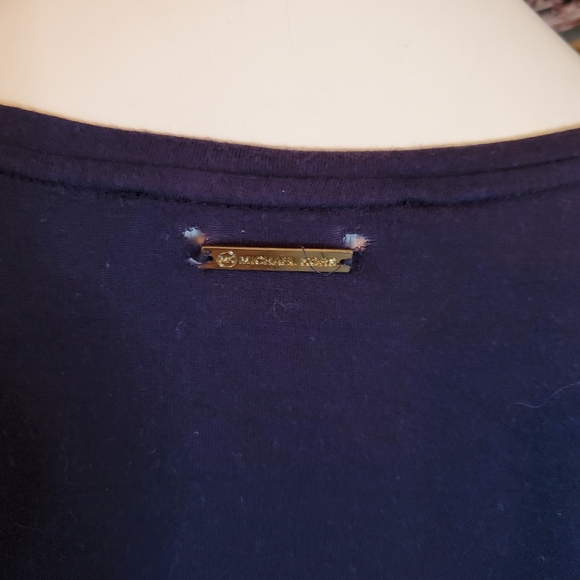 Michael Kors Blue and gold top - Picture 6 of 7
